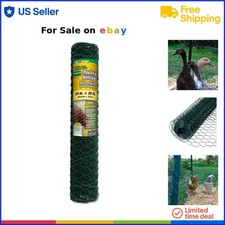 Poultry Netting Fence Green