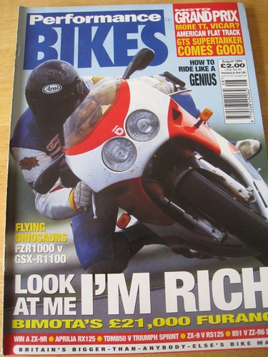 Performance bikes aug 1994 - 1994, tt