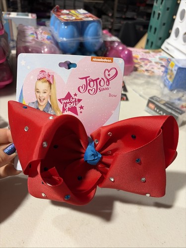 Jojo siwa red rhinestone - red, hair