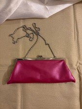 Sasha Hot Pink Satin Evening