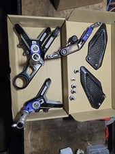 BMW S1000RR Genuine Sport 2021  riders rear set assembly Giles 