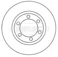 Borg beck brake disc - beck, 2