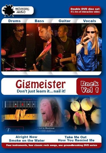 Gigmeister dvd pack vocal - pack,
