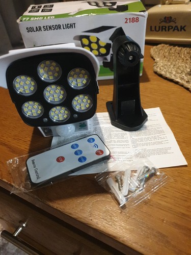 Solar powered safety - powered,