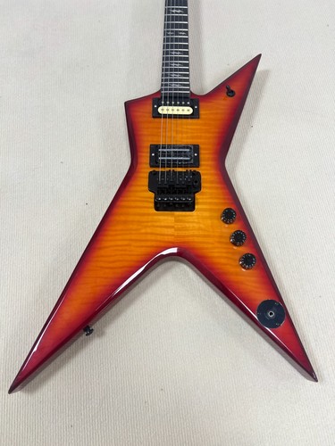 Dean electric guitar - dean, flame