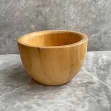 Wooden Small Serving Bowl 5" x