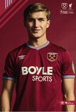 * 2025/26 - WEST HAM HOME PROGRAMMES - CHOOSE FROM LIST *