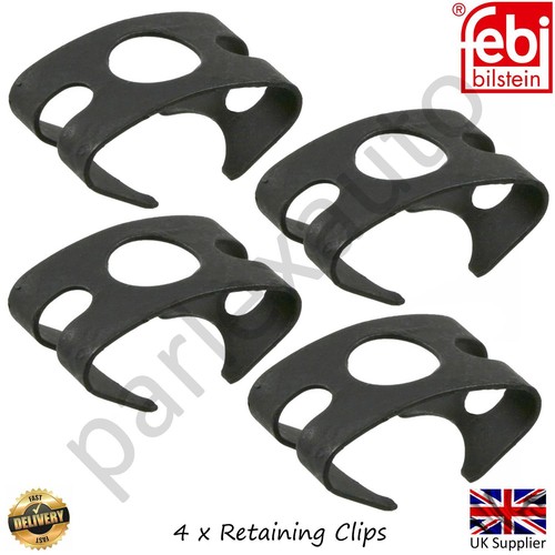 Febi 19524 brake hose clamp - 4x,