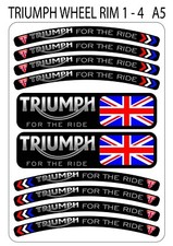 TRIUMPH  Wheel Rim Stickers