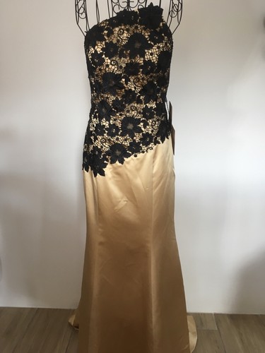 Evening dress red - dress/red, gold