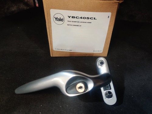 Yale upvc satin - upvc, chrome
