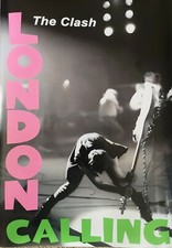 THE CLASH LONDON CALLING LARGE POSTER A1 SIZE