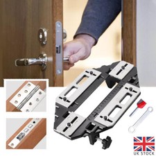 Plate Router Bit Woodworking Slotting Locator Wooden Door Hinge Jig Lock Guide