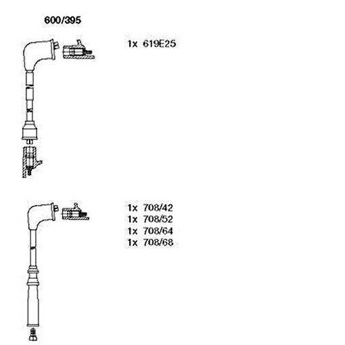 Ignition cable kit bremi - cable,