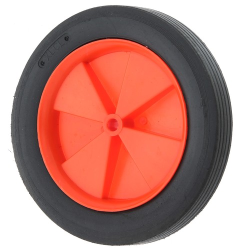 Red plastic wheel - red,