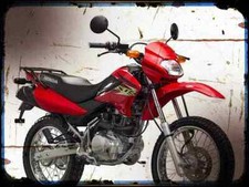 A4 Metal Sign motorbike xr150l Honda