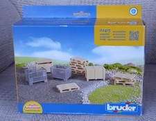 Bruder Logistics Set Pallets