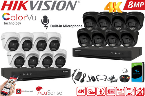 Hikvision 8mp cctv system - 8mp,