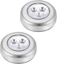 2 LED Touch Push On Off Light