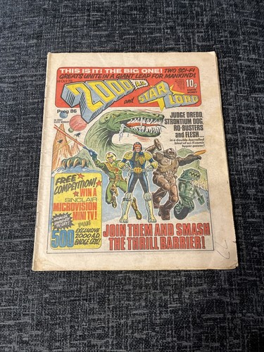2000ad starlord comic prog - &,