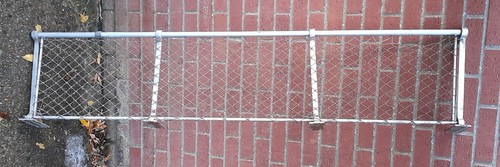 Railway luggage rack - (from, a