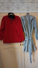 Americano ladies red fleece with dressing gown size 12-14 RRP £60