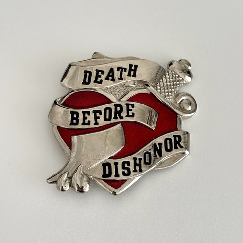 Death before dishonor belt - before,