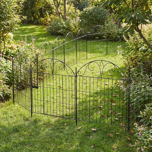 Gate panels metal - +, garden