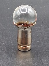 Vintage/Antique Aladdin Lamp Finial Glass Marble Lamp Topper Part