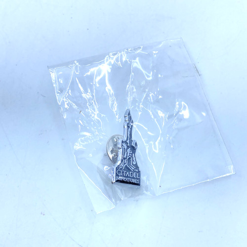 Citadel miniatures metal pin - citadel,