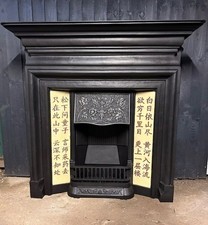 Stunning Cast Iron Fireplace