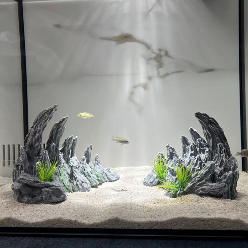 Large canyon aquarium rock - canyon,