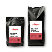 Traditional Drum Roasted Fresh Colombia Geisha El Refugio Beans Ground Retail