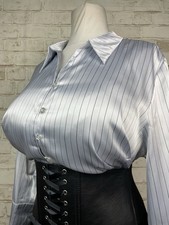 Slippery Shiny Satin Secretary