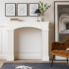 Wood Fireplace Mantel