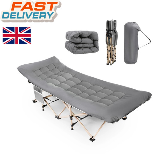 Heavy duty folding camping bed - heavy,