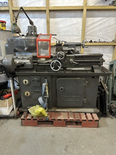 Harrison lathe swing very - harrison,