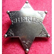 TIN STAR HIGH NOON SHERIFF