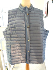 pale blue padded ladies gilet