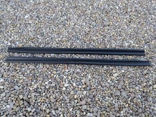 BMW E30 318is 320i 325i Anthracite Interior inner sill trim covers 2 door sills.