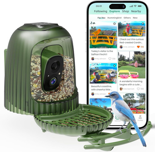 Smart bird feeder with - ai,