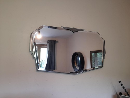 Original art deco 1930s mirror - art,