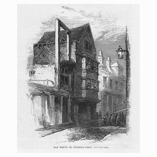 London old house - old, in