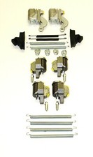 FRONT & REAR BRAKE WHEEL CYLINDERS + SPRINGS  MG MAGNETTE ZA & ZB