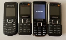 Samsung GT C3530 - Chrome Silver (Tesco) Mobile + E1120 and GT-E1080i - Lot X4