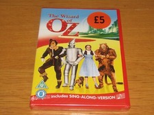 The Wizard Of Oz [DVD] Judy Garland • Inc Sing-Along Version, Brand New Sealed