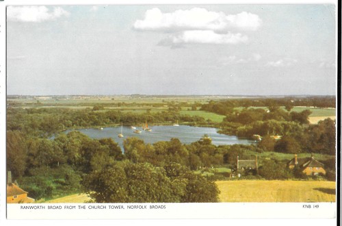 Ranworth broad from the church - broad,
