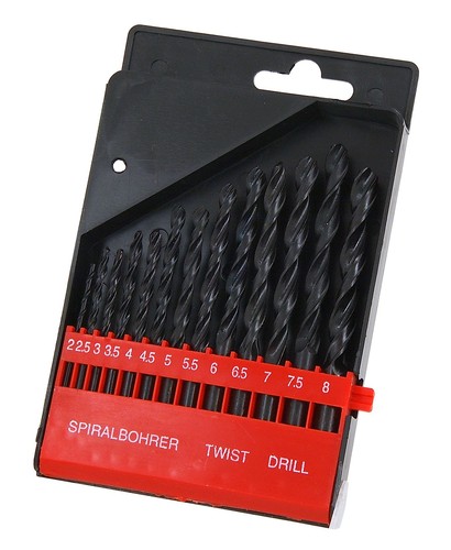 Drill bits 8mm hss assorted - drill, 2-8mm