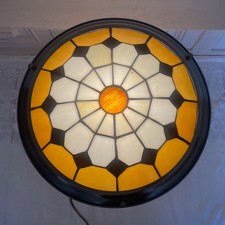 Vintage Tiffany Style Amber
