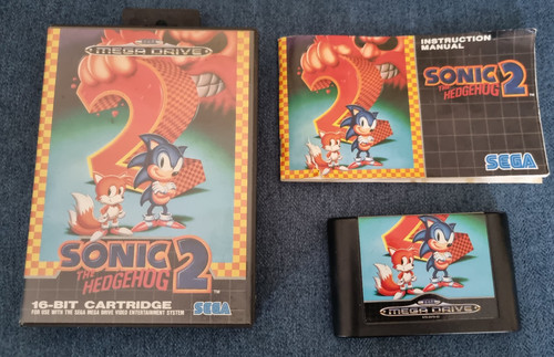 Sega mega drive game sonic - mega, the